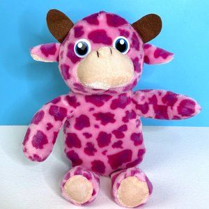 RARE Vintage World Plush Pink‎ Purple Giraffe Lovey 13" Plush Stuffed Animal Toy